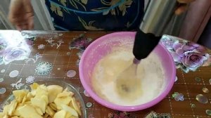 Французский яблочный пирог " Невидимка".