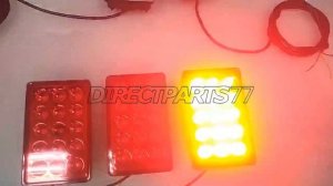 Фонари птф в задний бампер g class w463 в стиле brabus amg widestar w463