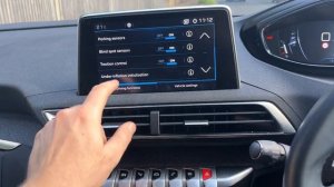 2020 PEUGEOT 5008 tyre pressure warning reset