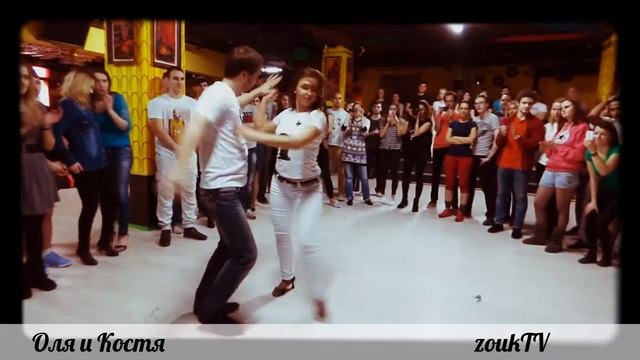 Zouk Оля и Костя 25.01.2015 смотреть онлайн