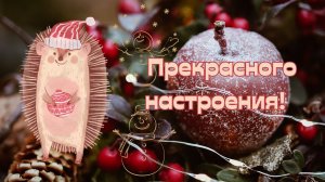 Прекрасного новогоднего настроения! Пусть этот день будет волшебным!