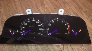 Пересвет приборной панели  Toyota Carina 4wd 1989г, под ОПТИТРОН