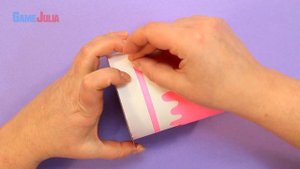 Торт - упаковка из бумаги DIY ? Как красиво оформить сладкий подарок на День Рождения