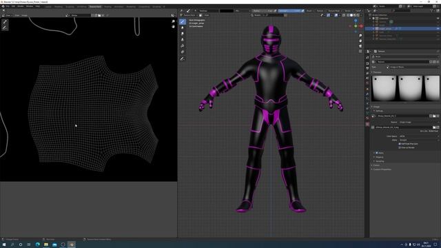 Blender 2.90.1 Knight Scale Armor Tutorial смотреть онлайн