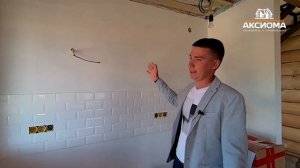 Обзор строящегося дома в посёлке Шигали