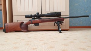 Беддинг оптического прицела и установка планки на CZ 527 varmint MTR, 6,5 Grendel.