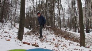 MTB dirt / Катаю дёрт зимой на МТБ