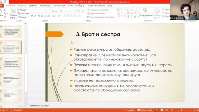 Модели семьи