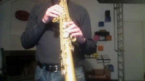 Federico Missio - demonstrates "Sequoia" soprano saxophone Lemon Series