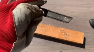 Мультитул из обычного канцелярского ножа или складная пила по дереву и металлу
