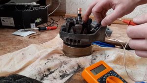 Ремонт генератора 2112, 90А