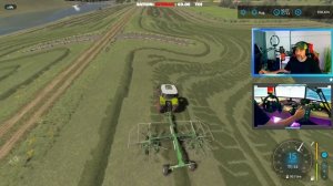 Farming Simulator 22 LIVE ? ALFÖLD MAP TESZT?| Logitech G923 Racing Wheel+Control Panel..