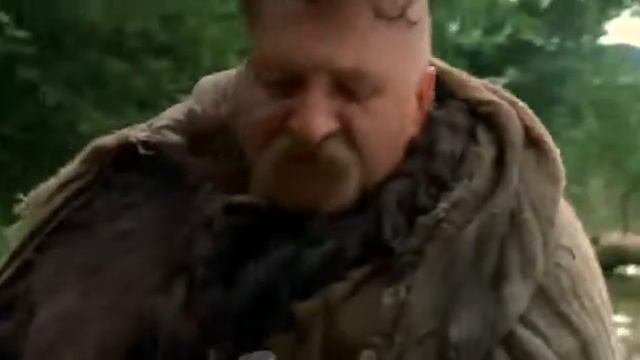 отрезание косы из к ф Огнем и мечом