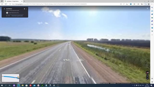 Путешествие МОСКВА-МАГАДАН на Google карте. Рыбинский район. Часть #48 смотреть онлайн