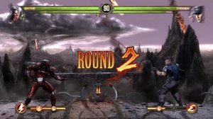 Mortal Kombat 9  - Cyrax and Sektor Tag Ladder on Expert Difficulty