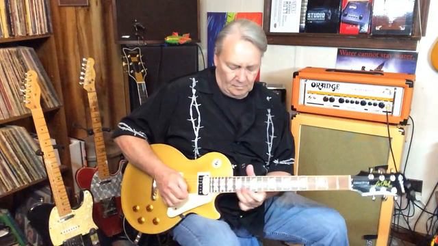 Little Wing Played through , My New Orange Crush Pro 120 head смотреть онлайн