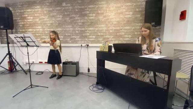 Уроки скрипки? выступление на отчётном концерте студии #music #скрипка #гитара #вокал #фортепиано смотреть онлайн