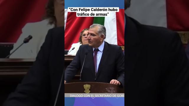 investigan internacionalmente a Felipe Calderón: Adán Augusto López