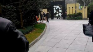 Город Шанхай январь 2017 год