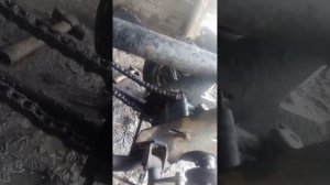 видео обзор. Мотороллера муравья с двигателем от мотоблока с центробежным сцеплением