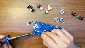 Усилитель звука DIY Kit 2x18W на TDA2030A sound amplifier do it yourself DIY Kit