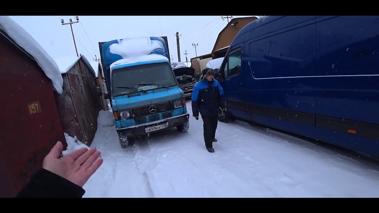 Мерседес 906 Впускной коллектор Евро 4 на Евро 3 смотреть онлайн