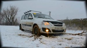 Решил съездить зимой на стройку и доехать толком та не смог! Серия 45.mp4