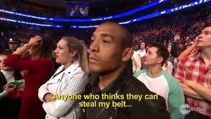 Жозе Альдо-КОНОР МаГрегор после боя!!