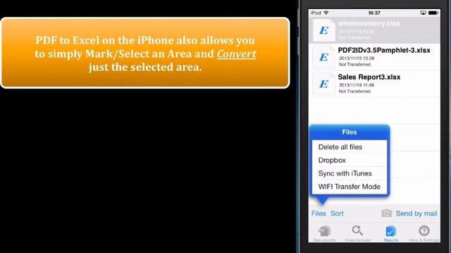 [PDF to Excel] - Convert PDF to Excel on the iPhone a PDF2Office PDF Converter смотреть онлайн