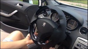 Обзор оплетки руля Peugeot 308