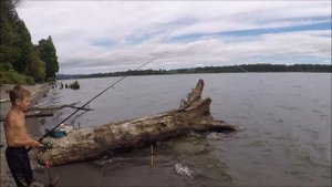 Рыбалка. Река Колумбия.