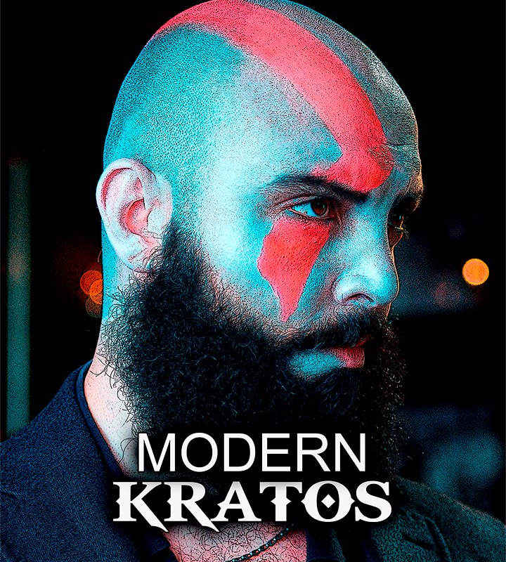 Modern Kratos Photoshoot from SHAZAM. #Kratos #godofwar