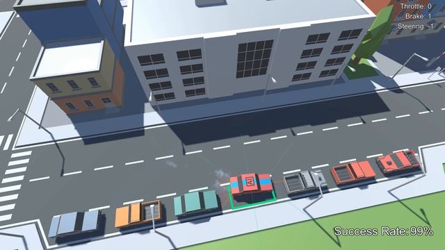 AI Learns Parallel Parking - Deep Reinforcement Learning
