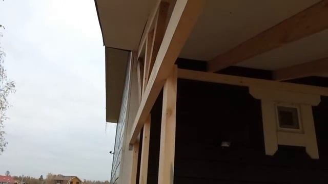 #беседка пристройкой к дому часть 3 #отделка #фасады