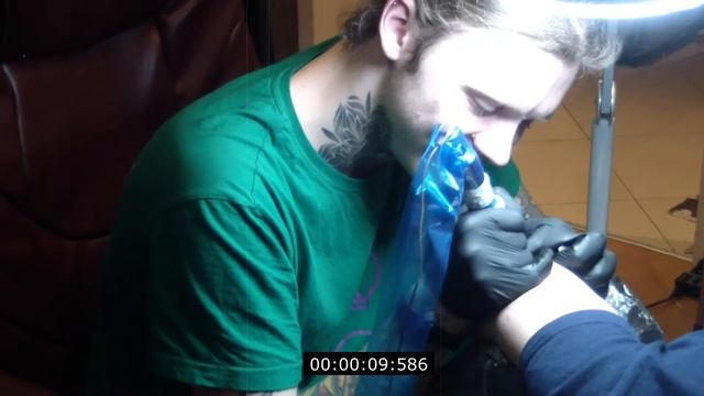 Начало рукава в орнаменте/ Дополнение к старой татуировке/ Освобождение через боль смотреть онлайн