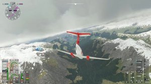 Microsoft Flight Simulator  2020 Крушение в горах 2