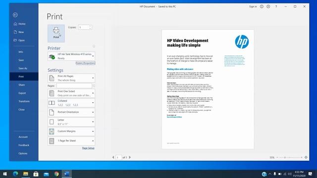 Устранение проблем качества печати на принтерах HP Ink Tank 310 и 410 | HP Ink Tank | HP Support