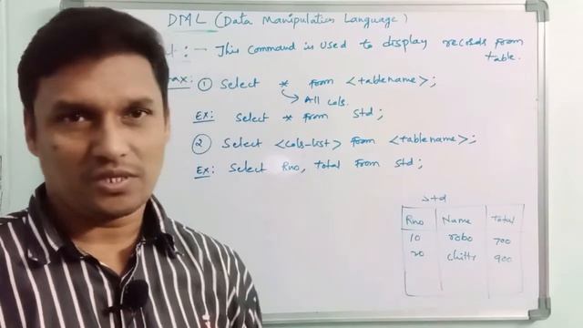 DML Commands in SQL | DML (Insert, Select, Update & Delete) Commands | DBMS смотреть онлайн