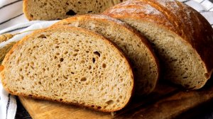 АРОМАТНЫЙ ЦЕЛЬНОЗЕРНОВОЙ? ХЛЕБ НА ПШЕНИЧНОЙ ЗАКВАСКЕ!