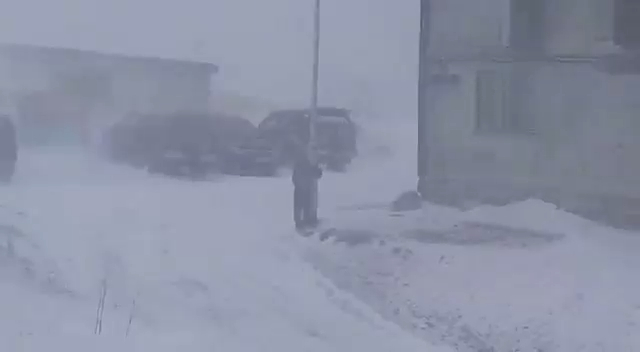 Сильный ветер на Камчатке