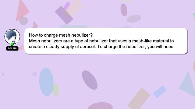 How to charge mesh nebulizer? смотреть онлайн