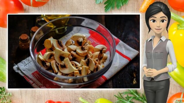 Салат со шпротами и грибами смотреть онлайн