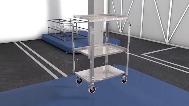 Clickhere2shop  Shelf Rolling Mobile Home Office Kitchen Food Service Push Utility Cart смотреть онлайн