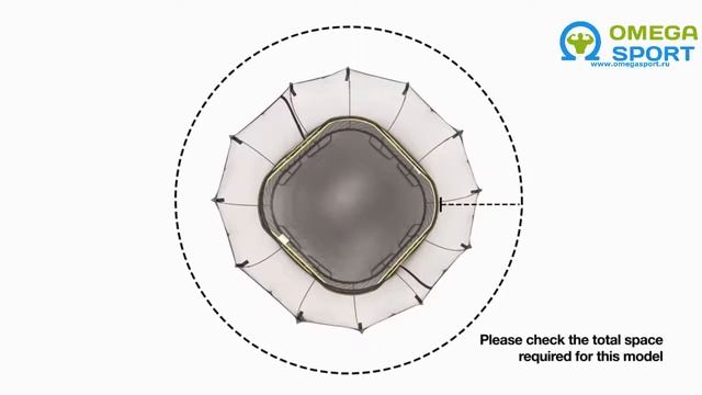 Обзор. Батут квадратный SPRINGFREE S113 смотреть онлайн
