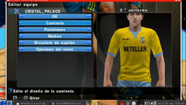 Como Hacer Los Nuevo Uniforme Del Cristal Palace En Pes 2014 psp y ps2 смотреть онлайн