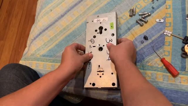 Ремонт замка Cisa / door-services.ru смотреть онлайн