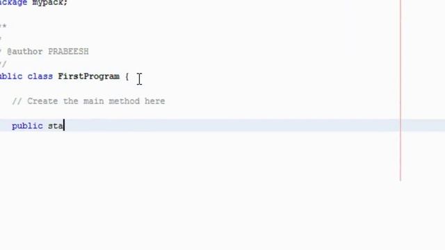 java programming examples 1 first java program смотреть онлайн