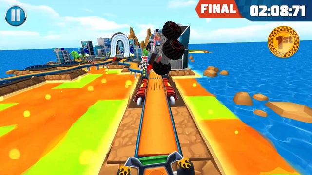 HOT WHEELS UNLIMITED 2 - GUNKSTER, RACE ACE, Mad Manga In World Tracks смотреть онлайн