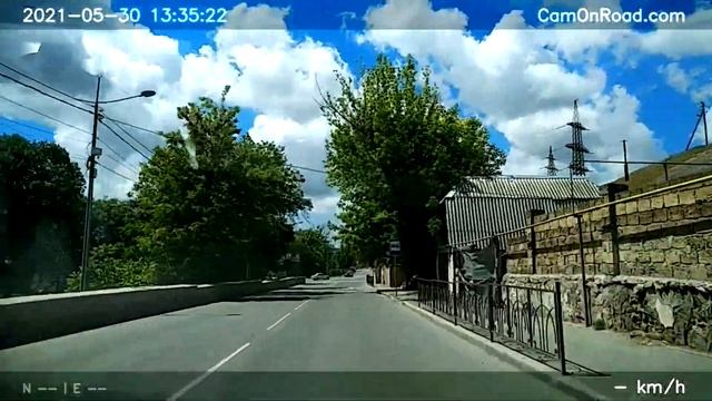 Едем из Бахчисарая в Ялту. Бахчисарай - Малое Садовое. Крым - 2021.