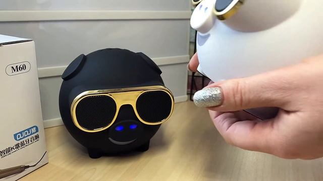 Bluetooth Колонка с караоке и FM радио,М60 смотреть онлайн